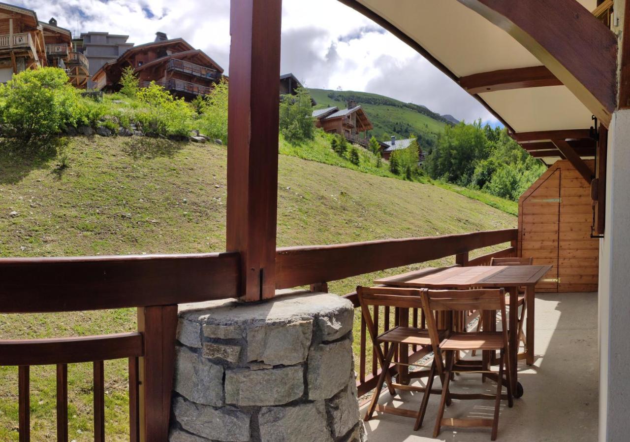T2 Meuble Tourisme 3 Etoiles, Pied Des Pistes-Parking Prive Avec Balcon Et Superbe Vue Apartamento Les Deux Alpes Exterior foto