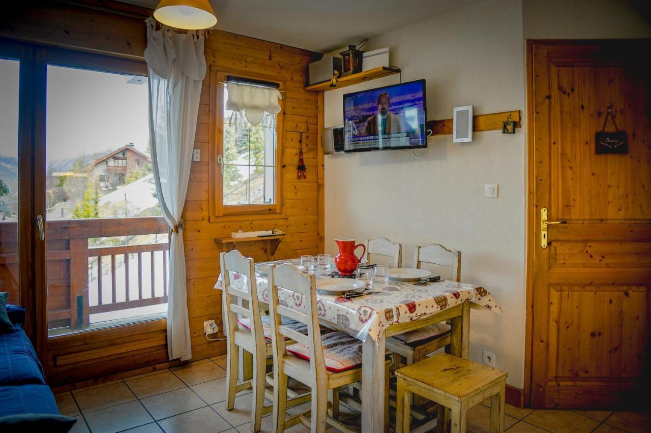 T2 Meuble Tourisme 3 Etoiles, Pied Des Pistes-Parking Prive Avec Balcon Et Superbe Vue Apartamento Les Deux Alpes Exterior foto